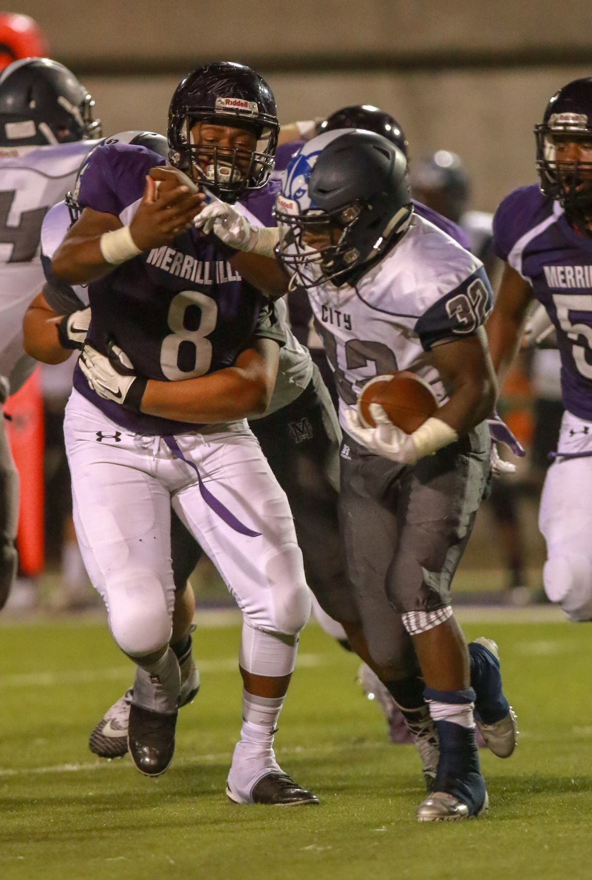 Football - Michigan City at Merrillville